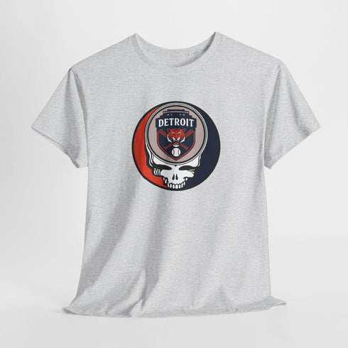 Grateful Dead - Detroit Tigers Grateful Dead Steal Your Face T-Shirt - MLB - StealieShop